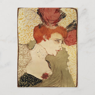 Henri de Toulouse-Lautrec Mlle. Marcelle Lender, Postcard