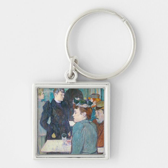 Henri de Toulouse-Lautrec | Moulin de la Galette Keychain (Front)