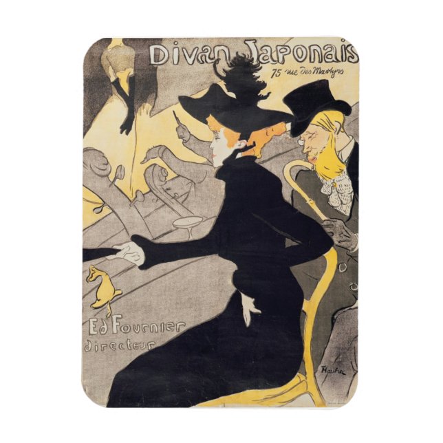 Henri de Toulouse-Lautrec | Poster advertising 'Le Magnet (Vertical)