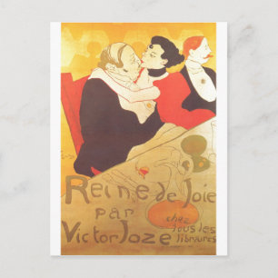 Henri de Toulouse-Lautrec Reine de Joie Postcard