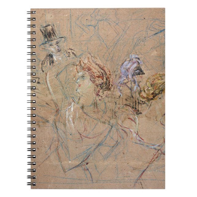 Henri de Toulouse-Lautrec | Sketch for 'At the Mas Notebook (Front)