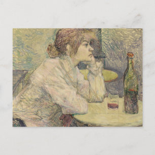 Henri De Toulouse Lautrec - The Hangover (Suzanne Postcard