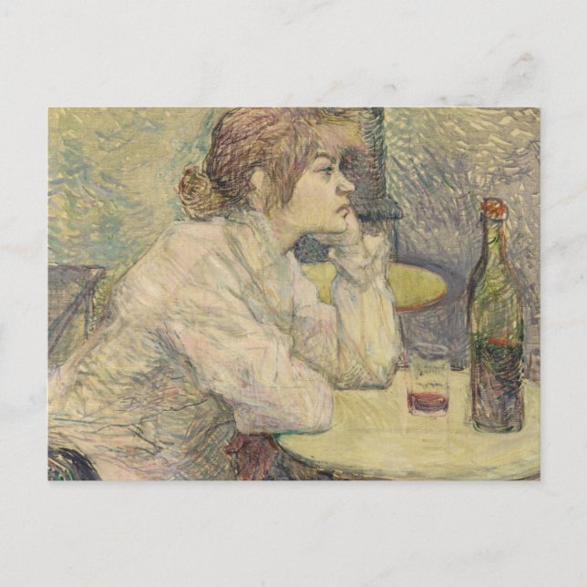 Henri De Toulouse Lautrec - The Hangover (Suzanne Postcard (Front)