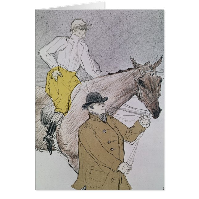 Henri de Toulouse-Lautrec | The jockey led to the  (Front)