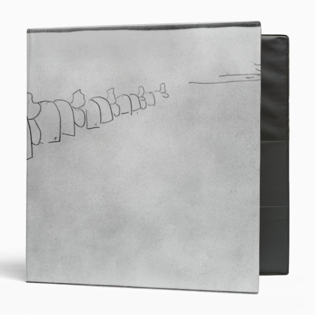 Henri de Toulouse-Lautrec | Theory of Elephants, 1 Binder (Front/Inside)