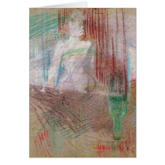 Henri de Toulouse-Lautrec | Woman standing behind  (Front)