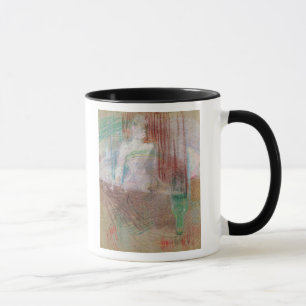 Henri de Toulouse-Lautrec Woman standing behind Mug