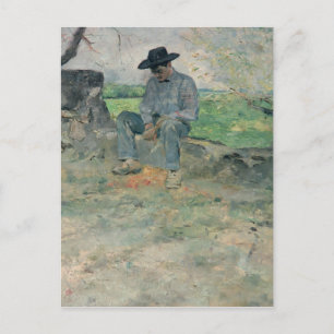Henri de Toulouse-Lautrec   Young Routy at Celeyra Postcard