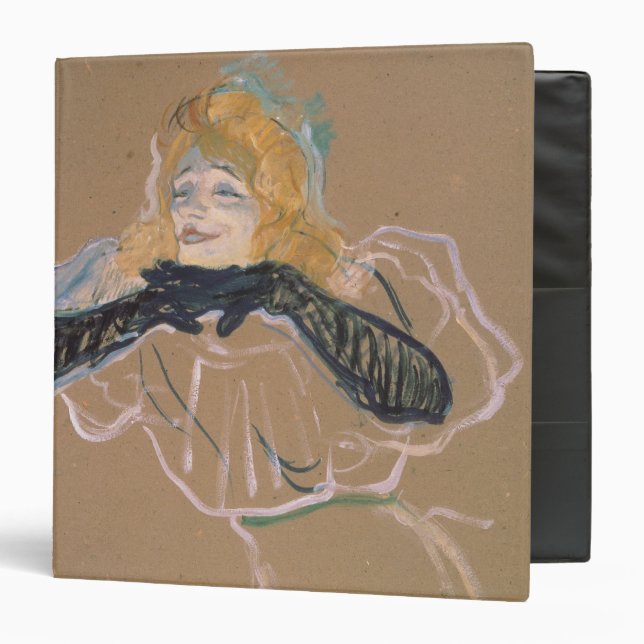 Henri de Toulouse-Lautrec | Yvette Guilbert  singi Binder (Front/Inside)