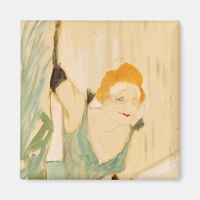 Henri de Toulouse-Lautrec | Yvette Guilbert  takin Magnet (Front)