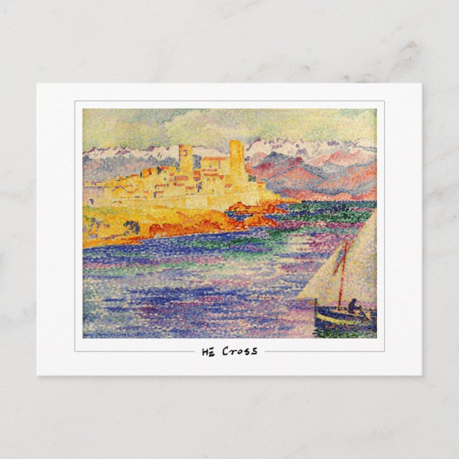 Henri-Edmond Cross #113 - Fine Art Postcard (Front)
