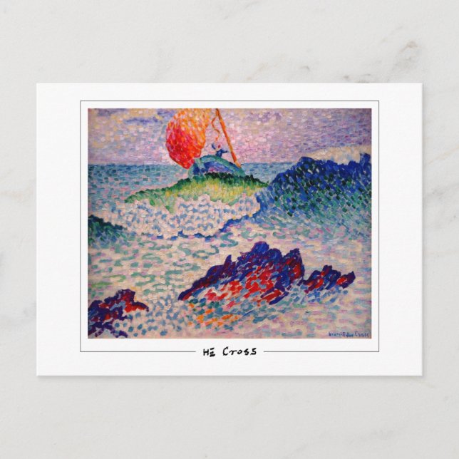 Henri-Edmond Cross #126 - Fine Art Postcard (Front)