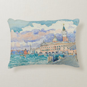 Henri-Edmond Cross - Venice, 1903 Accent Pillow