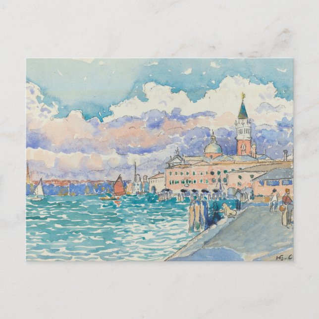Henri-Edmond Cross - Venice, 1903 Postcard (Front)