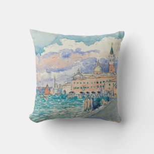 Henri-Edmond Cross - Venice, 1903 Throw Pillow