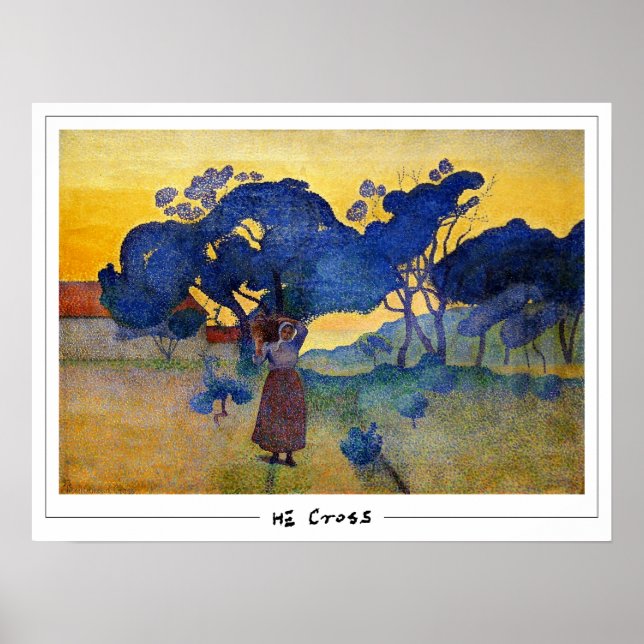 Henri-Edmond Cross Zedign Art Poster #149 (Front)