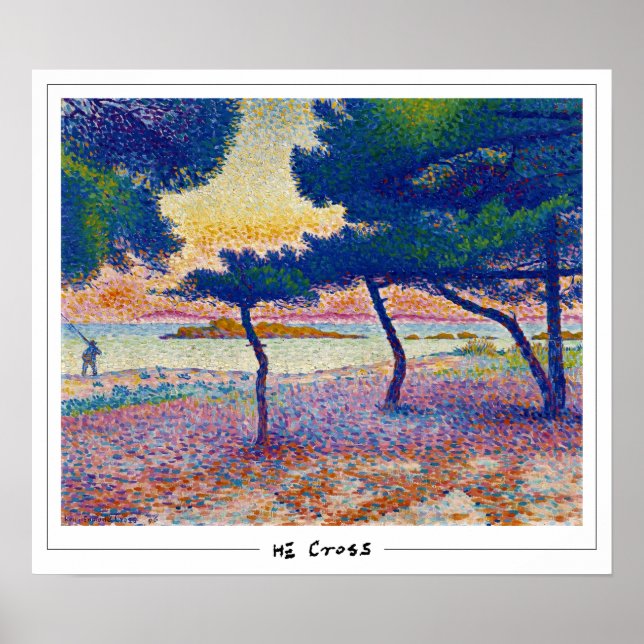 Henri-Edmond Cross Zedign Art Poster #9 (Front)