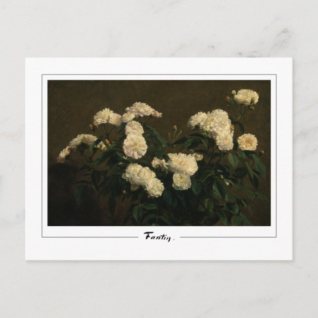 Henri Fantin-Latour #135 - Carte postale Art (Devant)