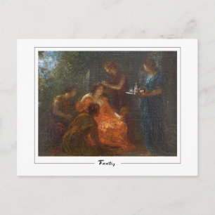 Henri Fantin-Latour #167 - Carte postale d'art fin