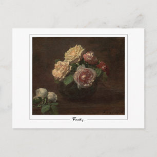 Henri Fantin-Latour #485 - Carte postale d'art fin