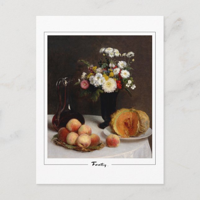 Henri Fantin-Latour #488 - Fine Art Postcard (Front)