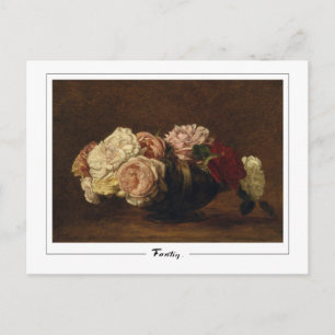 Henri Fantin-Latour #92 - Carte postale d'art fin