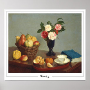 Henri Fantin-Latour Affiche d'art Zedign #348
