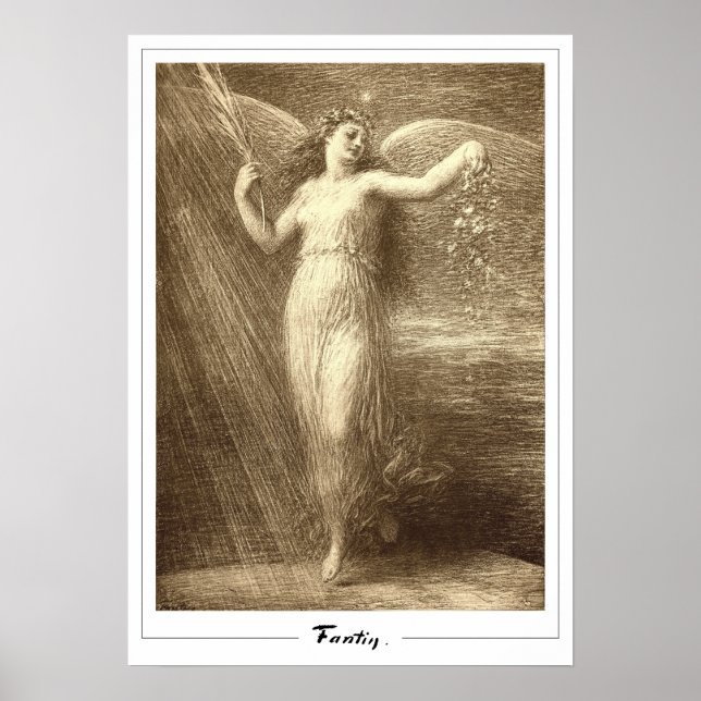Henri Fantin-Latour Zedign Art Poster #158 (Front)