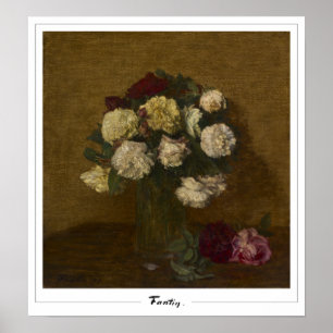 Henri Fantin-Latour Zedign Art Poster #2