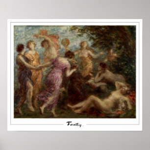 Henri Fantin-Latour Zedign Art Poster #20