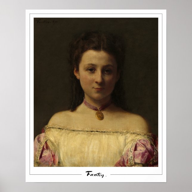 Henri Fantin-Latour Zedign Art Poster #210 (Front)