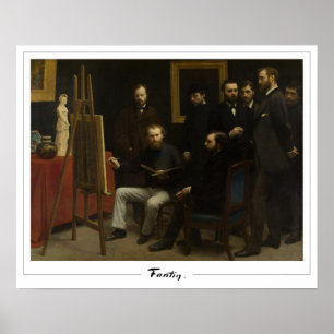 Henri Fantin-Latour Zedign Art Poster #293