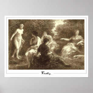 Henri Fantin-Latour Zedign Art Poster #340