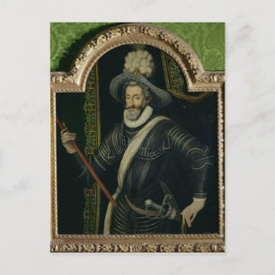 Henri IV  King of France and Navarre, c.1595 Postcard