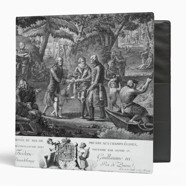 Henri IV  reconciling Frederick William II Binder (Front/Inside)