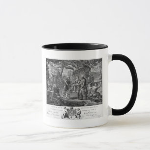 Henri IV  reconciling Frederick William II Mug