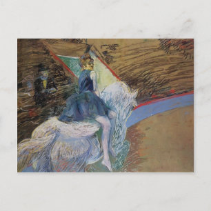 Henri Lautrec: At the Cirque Fernando Rider Postcard