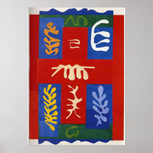 Henri Matisse - Cut Outs - Abstract Expressionism Poster