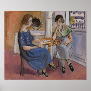 Henri Matisse - Domino Players - 1921 Poster