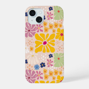 Henri Matisse Floral Inspired Seamless Pattern iPhone 15 Case