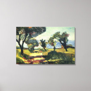 Henri Matisse - OLIVE TREES 1898 Canvas Print