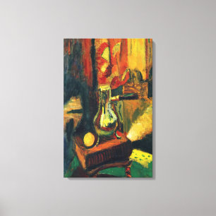 Henri Matisse - STILL LIFE WITH CHOCOLATE POT 1900 Canvas Print