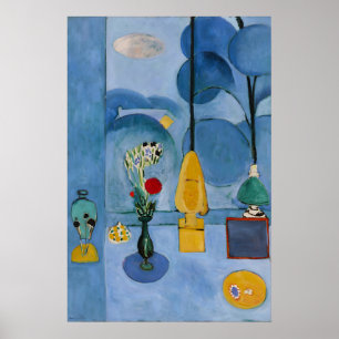 Henri Matisse The Blue Window 1913 – Poster or