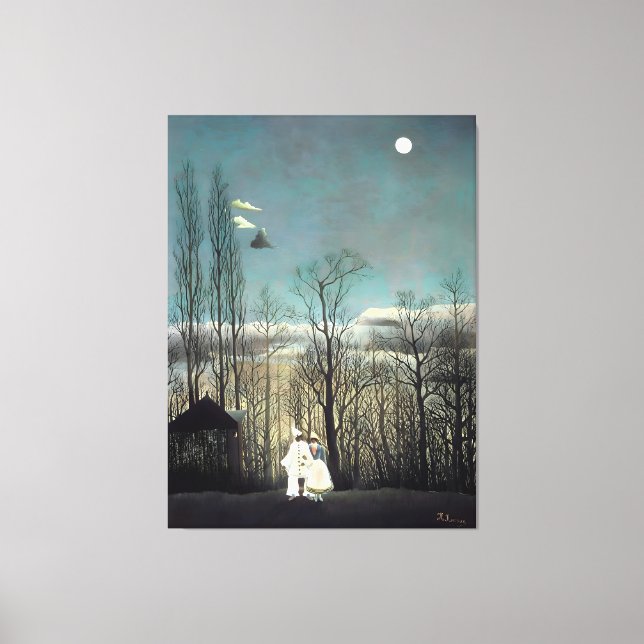 Henri Rousseau art work Canvas Print (Front)