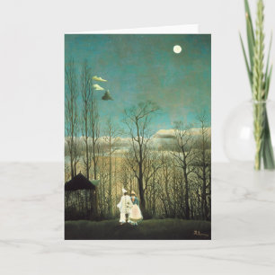 Henri Rousseau Carnival Evening Greeting Card