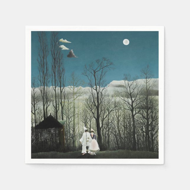 Henri Rousseau - Carnival Evening Napkin (Front)