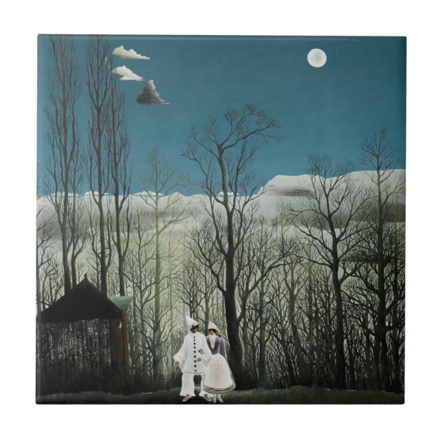 Henri Rousseau - Carnival Evening Tile (Front)