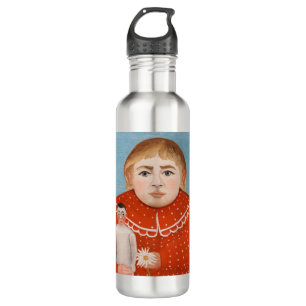 Henri Rousseau - Child with a Doll 710 Ml Water Bottle