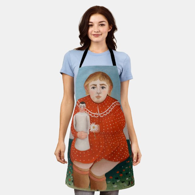 Henri Rousseau - Child with a Doll Apron (Worn)