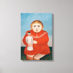 Henri Rousseau - Child with a Doll Canvas Print